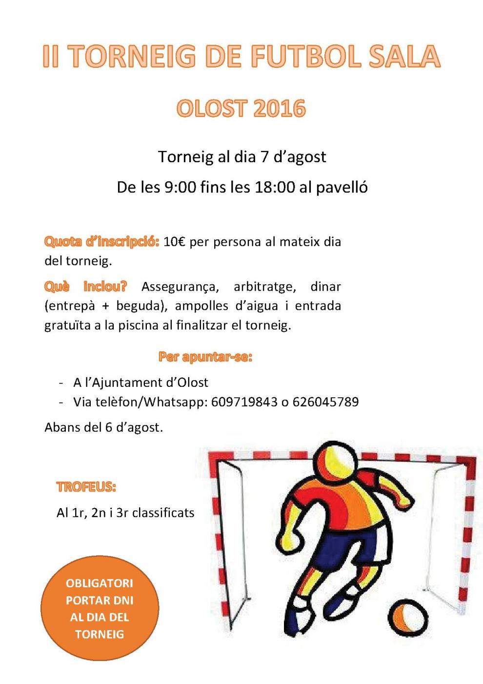 #FMOlost16: II Torneig de Futbol Sala